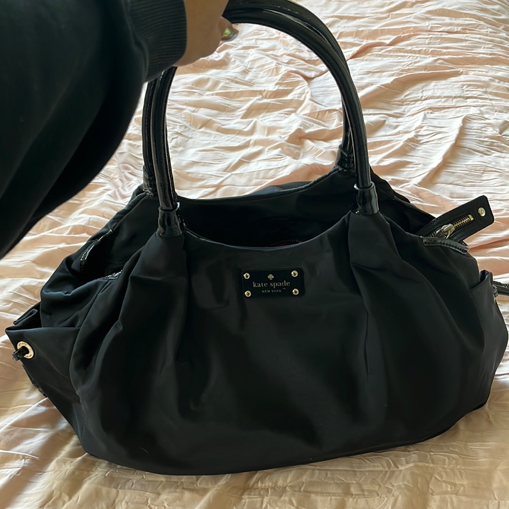 Kate spade black hobo bag